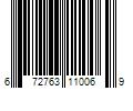 Barcode Image for UPC code 672763110069. Product Name: HDX 3-Tier Steel Wire Shelving Unit in Black (24 in. W x 30 in. H x 14 in. D)