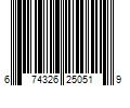 Barcode Image for UPC code 674326250519. Product Name: Radians Sv6 Two Tone Surveyor Type R Class 2 Mesh Safety Vest Hi-Vis Large