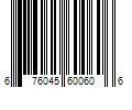 Barcode Image for UPC code 676045600606. Product Name: Hard Candy Baked Eyeshadow 060 Break Up .15 Oz.