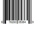 Barcode Image for UPC code 676280053649