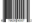 Barcode Image for UPC code 678629900072