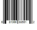 Barcode Image for UPC code 681066885512. Product Name: Vivitar HD Action Waterproof Camera / Camcorder - Silver DVR781HD-SIL