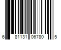 Barcode Image for UPC code 681131067805. Product Name: 