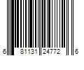 Barcode Image for UPC code 681131247726. Product Name: Fruit of The Earth Equate Ultra Broad Spectrum Sunscreen Lotion  SPF 50  16 fl oz