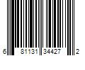 Barcode Image for UPC code 681131344272. Product Name: Wal-Mart Stores  Inc. Pure Balance Lamb & Fava Bean Recipe Dry Dog Food  Grain-Free  24 lbs