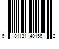 Barcode Image for UPC code 681131401562. Product Name: HUIZHOU ARTSUN INDUSTRIAL CO.  LTD Auto Drive Universal Fit On Vehicles  Windshield Black Twist Sunshade 1 Pair AD0221M-1  28.5  x 31.5