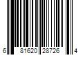 Barcode Image for UPC code 681620287264. Product Name: Fanmats San Francisco 49ers 3D Decal