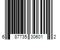 Barcode Image for UPC code 687735306012. Product Name: Pacifica Purples Nudes Mineral Eyeshadow Palette