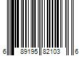Barcode Image for UPC code 689195821036. Product Name: Bedrosians Shandar 12" x 24" Porcelain Marble Look Wall Floor Use Tile in Plain White