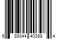 Barcode Image for UPC code 689344403984. Product Name: Spalding Precision TF-1000 Game Basketball, 29.5 inches