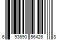 Barcode Image for UPC code 693690564268. Product Name: EcoSmart 60-Watt Equivalent A19 Non-Dimmable LED Light Bulb Daylight (8-Pack)