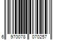Barcode Image for UPC code 6970078070257