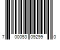 Barcode Image for UPC code 700053092990