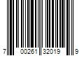 Barcode Image for UPC code 700261320199