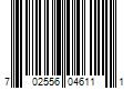 Barcode Image for UPC code 702556046111. Product Name: CAP Barbell 50 lb Olympic Grip Plate Weight Set (10x4  5x2)