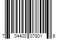 Barcode Image for UPC code 704400078019