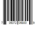 Barcode Image for UPC code 705372058009. Product Name: ANNIE - Hair Dyer Attachments