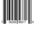 Barcode Image for UPC code 706258568179