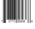 Barcode Image for UPC code 707773589366. Product Name: GM Customer Care and Aftersales ACDelco #41-834 Double Platinum Professional Spark Plug (Pack of 1) Fits select: 2003-2008 DODGE RAM 1500  2004-2010 CHEVROLET MALIBU
