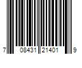 Barcode Image for UPC code 708431214019
