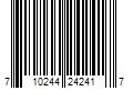 Barcode Image for UPC code 710244242417. Product Name: Crosley Furniture Alessia Greek Design Curved Dining Chairs (Set of 2) - 19.13 "W x 22 "D x 35.5 "H