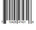 Barcode Image for UPC code 710425474316