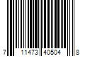 Barcode Image for UPC code 711473405048. Product Name: Natural Home Products  LLC natural home molded bamboo silicone whisk  10-inch  charcoal