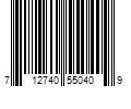 Barcode Image for UPC code 712740550409