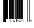 Barcode Image for UPC code 714132000776. Product Name: The Natural Dentist Healthy Gums Mouth Wash  Orange Zest  16.9 Ounce Bottle