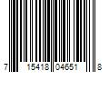 Barcode Image for UPC code 715418046518