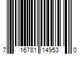Barcode Image for UPC code 716781149530. Product Name: RELIABILT 5/8-in x 2-1/4-in x 7-ft Primed Pine Acolonial Casing (12-Pack) in White | L04214207FBDL