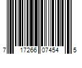 Barcode Image for UPC code 717266074545