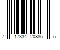 Barcode Image for UPC code 717334208865. Product Name: Origins Incredible Spreadable Smoothing Ginger Body Scrub, 6.7 oz.