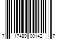 Barcode Image for UPC code 717489001427. Product Name: New Milani Group LLC Milani Fruit Fetish Lip Oil   Lychee Nectar