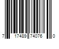 Barcode Image for UPC code 717489740760