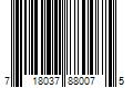 Barcode Image for UPC code 718037880075. Product Name: Western Digital Corporation WD Green SN350 WDS250G2G0C 250 GB Solid State Drive  M.2 2280 Internal  PCI Express NVMe (PCI Express NVMe 3.0 x4)