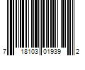 Barcode Image for UPC code 718103019392. Product Name: Staples Wall Clock Plastic 10  Dia. (32436) 687525