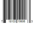 Barcode Image for UPC code 718103199063
