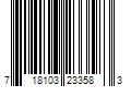 Barcode Image for UPC code 718103233583