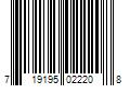 Barcode Image for UPC code 719195022208