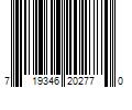Barcode Image for UPC code 719346202770. Product Name: J by Jennifer Aniston for Women
