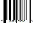 Barcode Image for UPC code 719593050063. Product Name: Natsume Burstrick WAKE BOARDING Surfing Playstation PS1 - Classic Wakeboarding Video Game