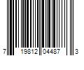 Barcode Image for UPC code 719812044873