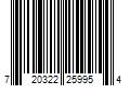Barcode Image for UPC code 720322259954