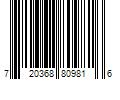 Barcode Image for UPC code 720368809816