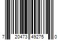 Barcode Image for UPC code 720473492750