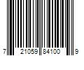 Barcode Image for UPC code 721059841009