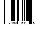 Barcode Image for UPC code 722950315415