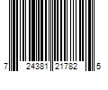 Barcode Image for UPC code 724381217825