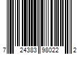 Barcode Image for UPC code 724383980222. Product Name: EMI EUROPE GENERIC Born Dead